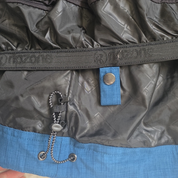 Mix And Match 5/25$ Women's Ripzone Blue Ski Jacket - Picture 5 of 17